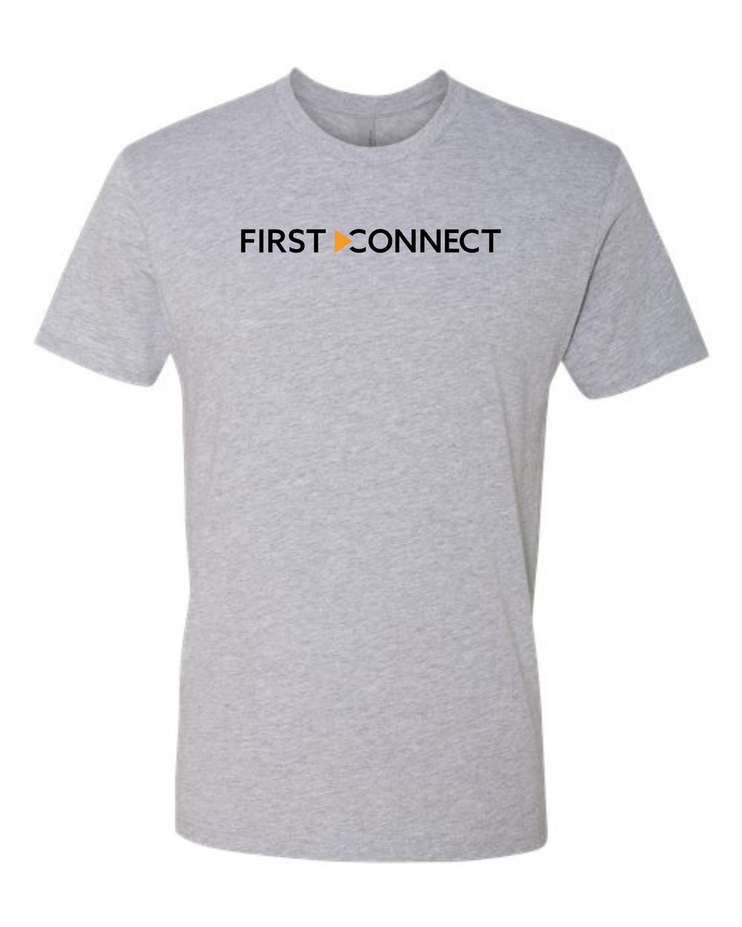 First Connect Men's Grey T-Shirt