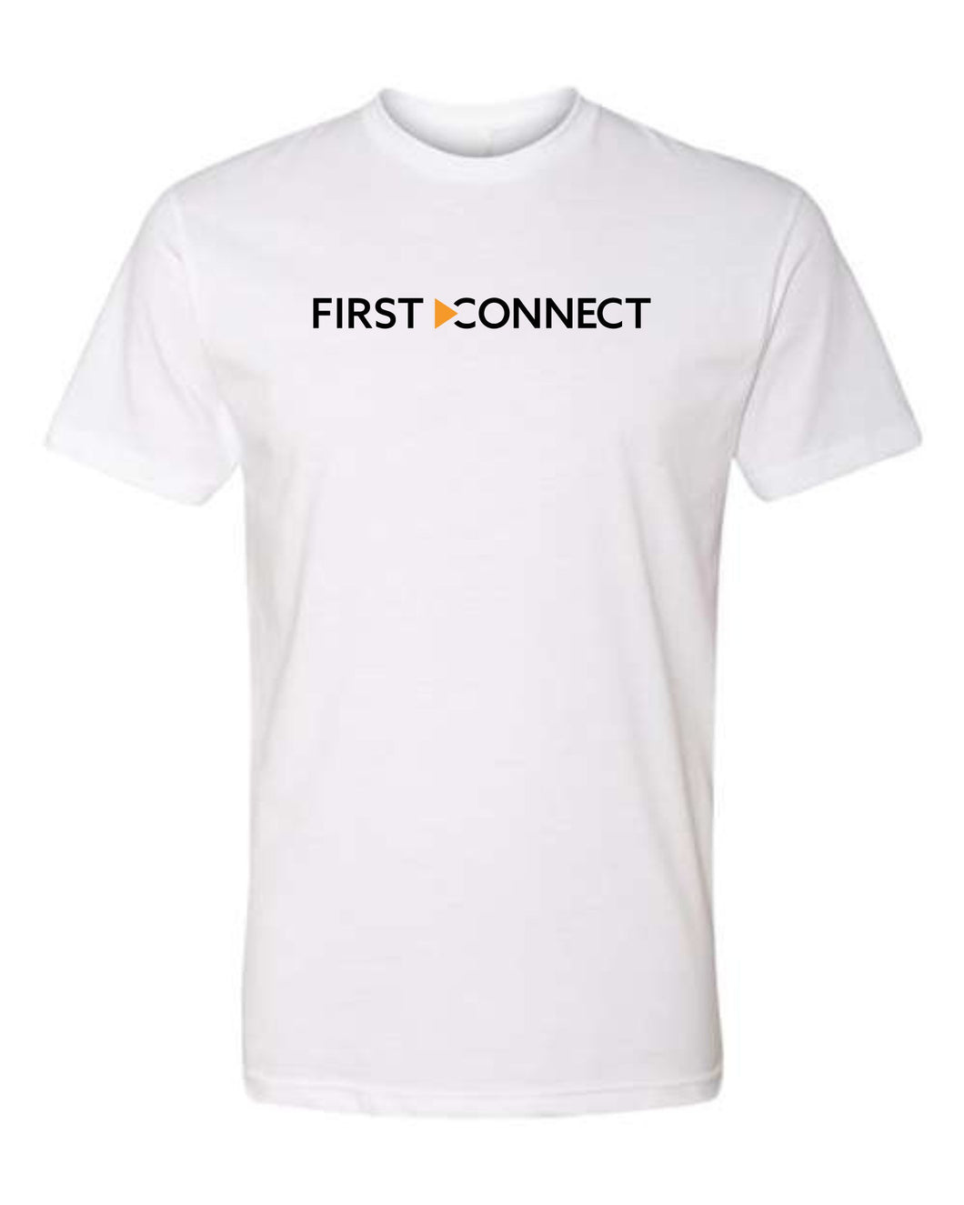 First Connect Men's White T-Shirt