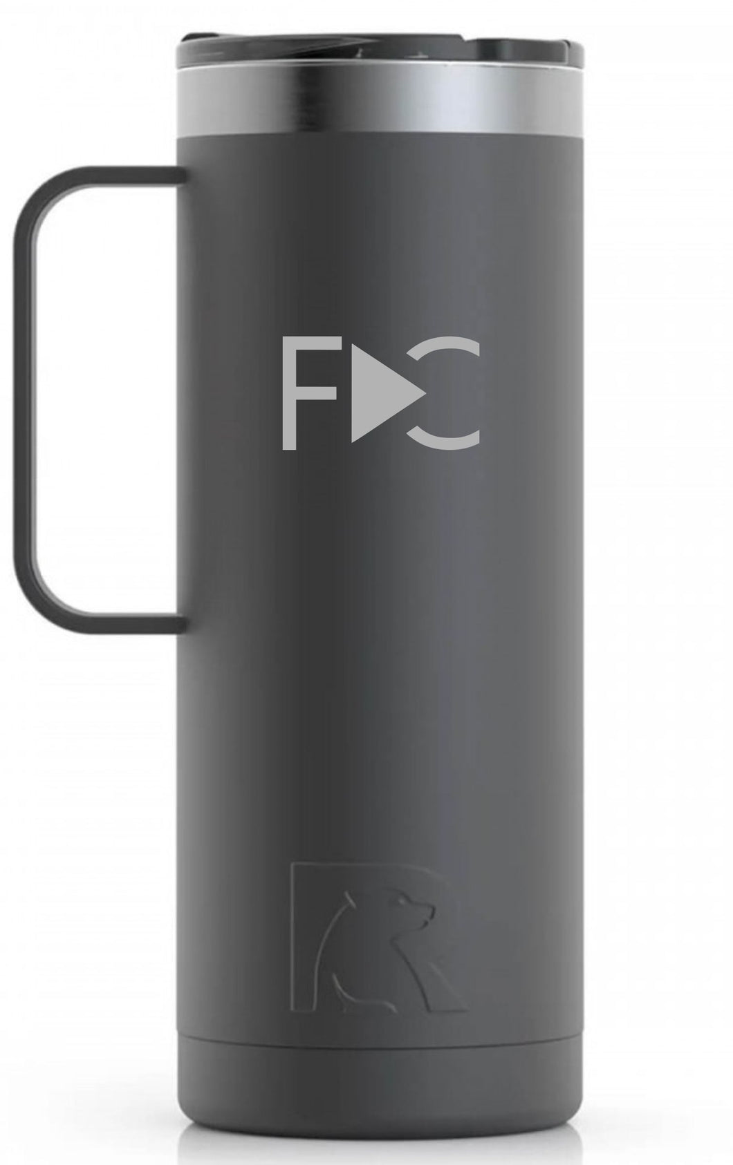 First Connect RTIC Black Coffee Mug