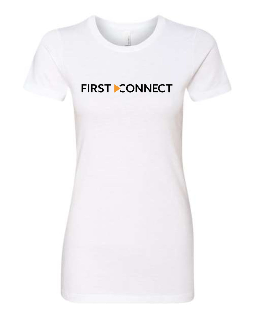 First Connect Women's White T-Shirt